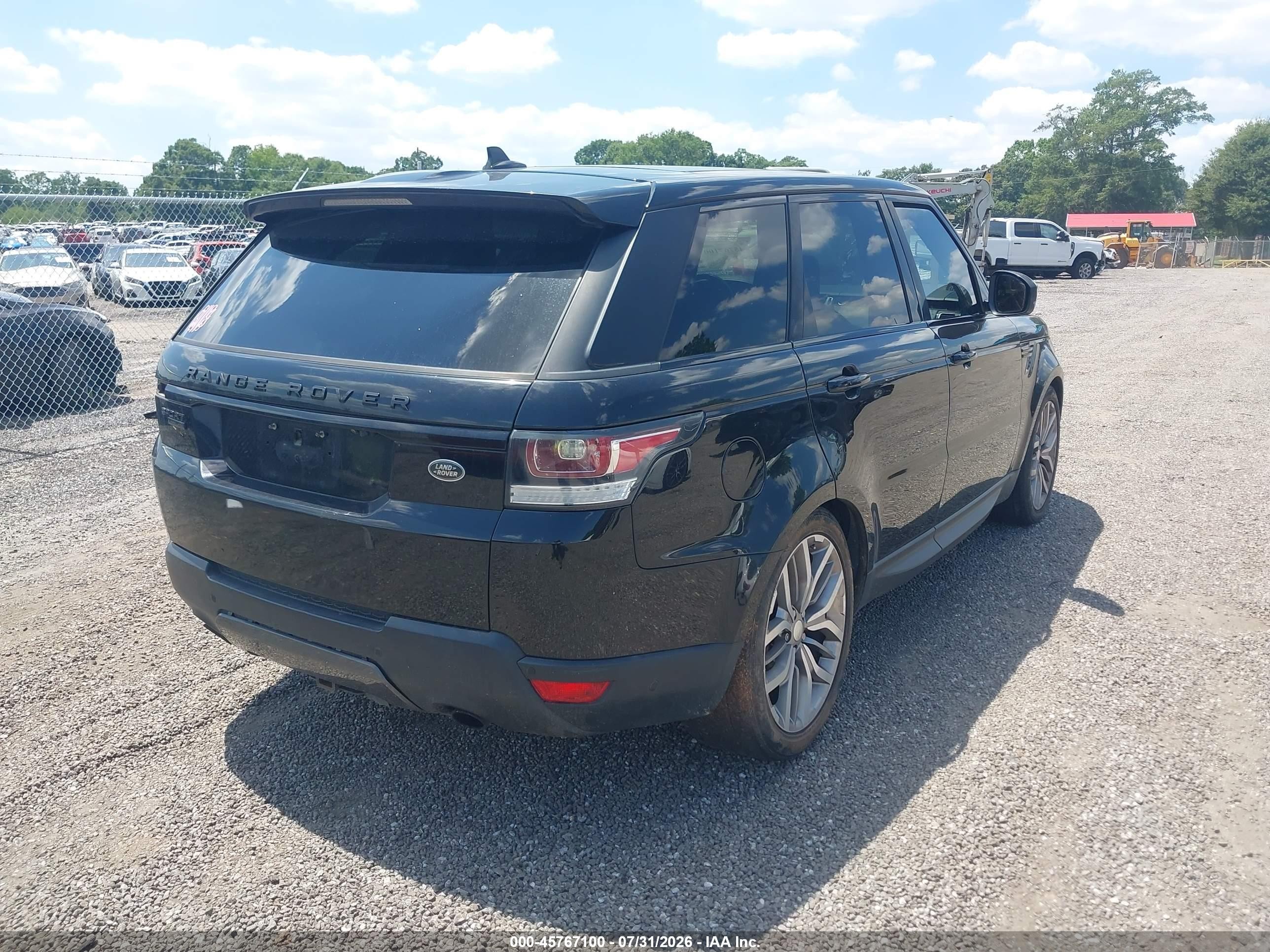 2016 Land Rover Range Rover Sport 5.0l V8 Supercharged/5.0l V8 Supercharged Dynamic Black vin: SALWR2EF0GA553205