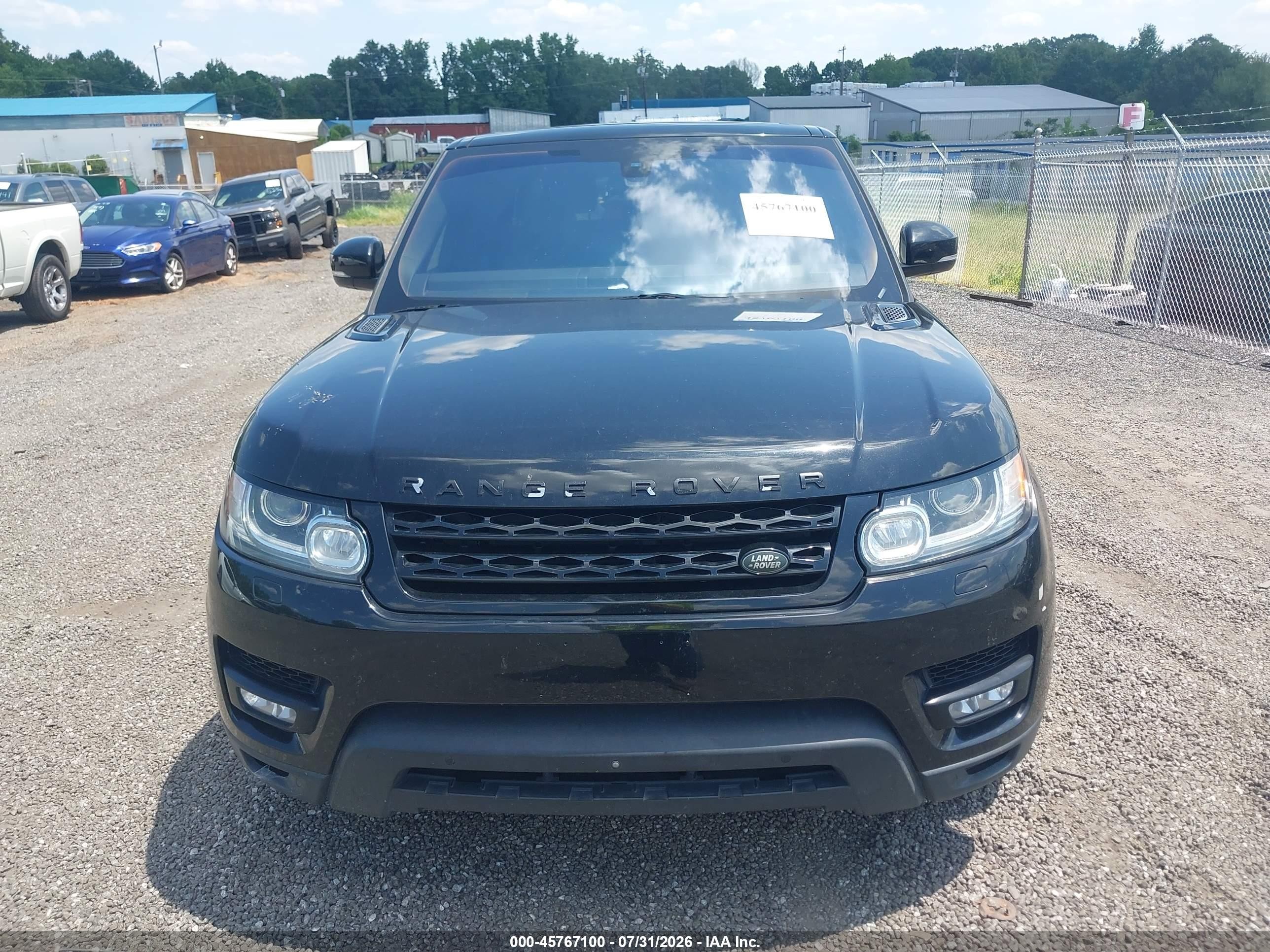 2016 Land Rover Range Rover Sport 5.0l V8 Supercharged/5.0l V8 Supercharged Dynamic Black vin: SALWR2EF0GA553205