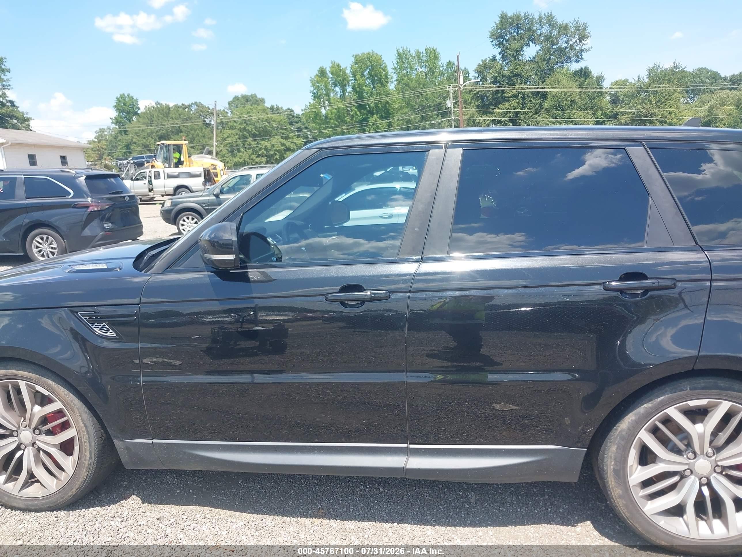 2016 Land Rover Range Rover Sport 5.0l V8 Supercharged/5.0l V8 Supercharged Dynamic Black vin: SALWR2EF0GA553205