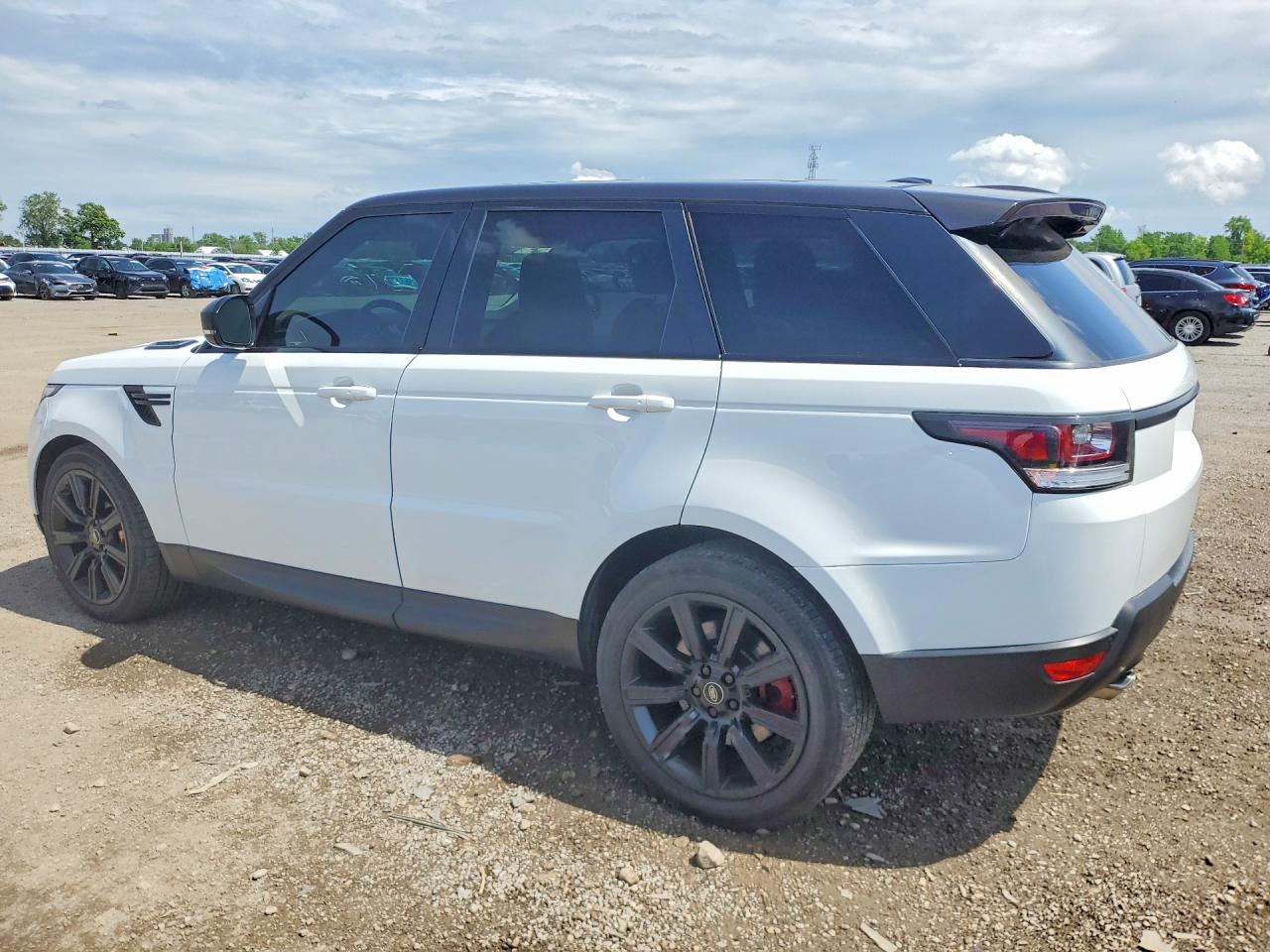 2016 Land Rover Range Rover Sport Sc White vin: SALWR2EF2GA103135