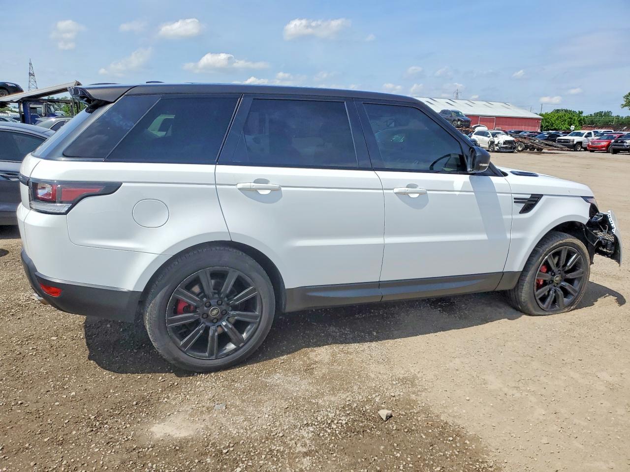 2016 Land Rover Range Rover Sport Sc White vin: SALWR2EF2GA103135
