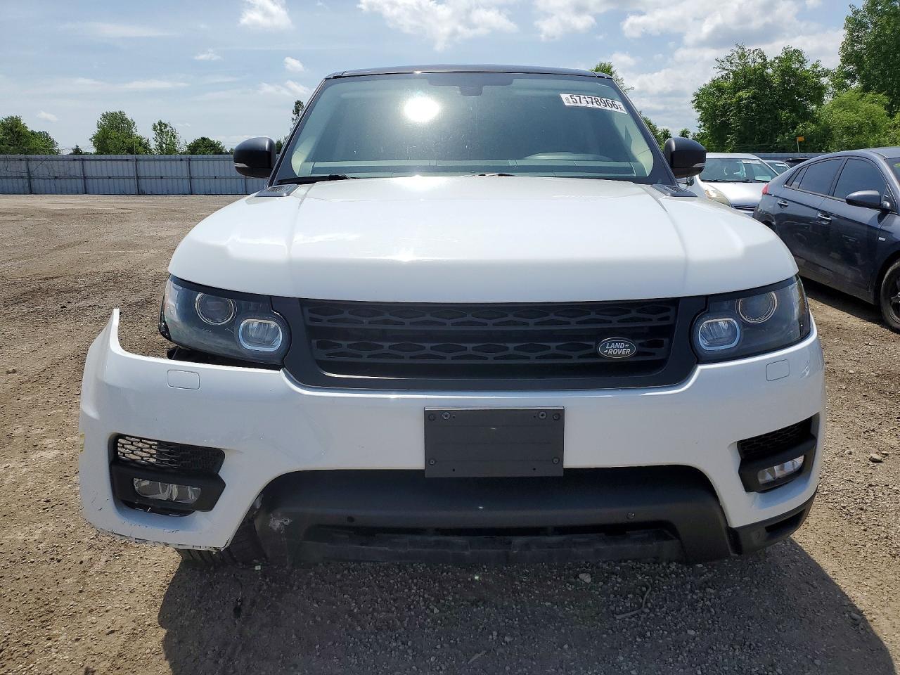 2016 Land Rover Range Rover Sport Sc White vin: SALWR2EF2GA103135