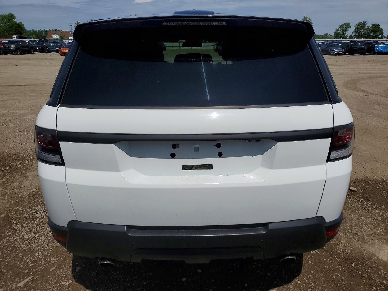2016 Land Rover Range Rover Sport Sc White vin: SALWR2EF2GA103135