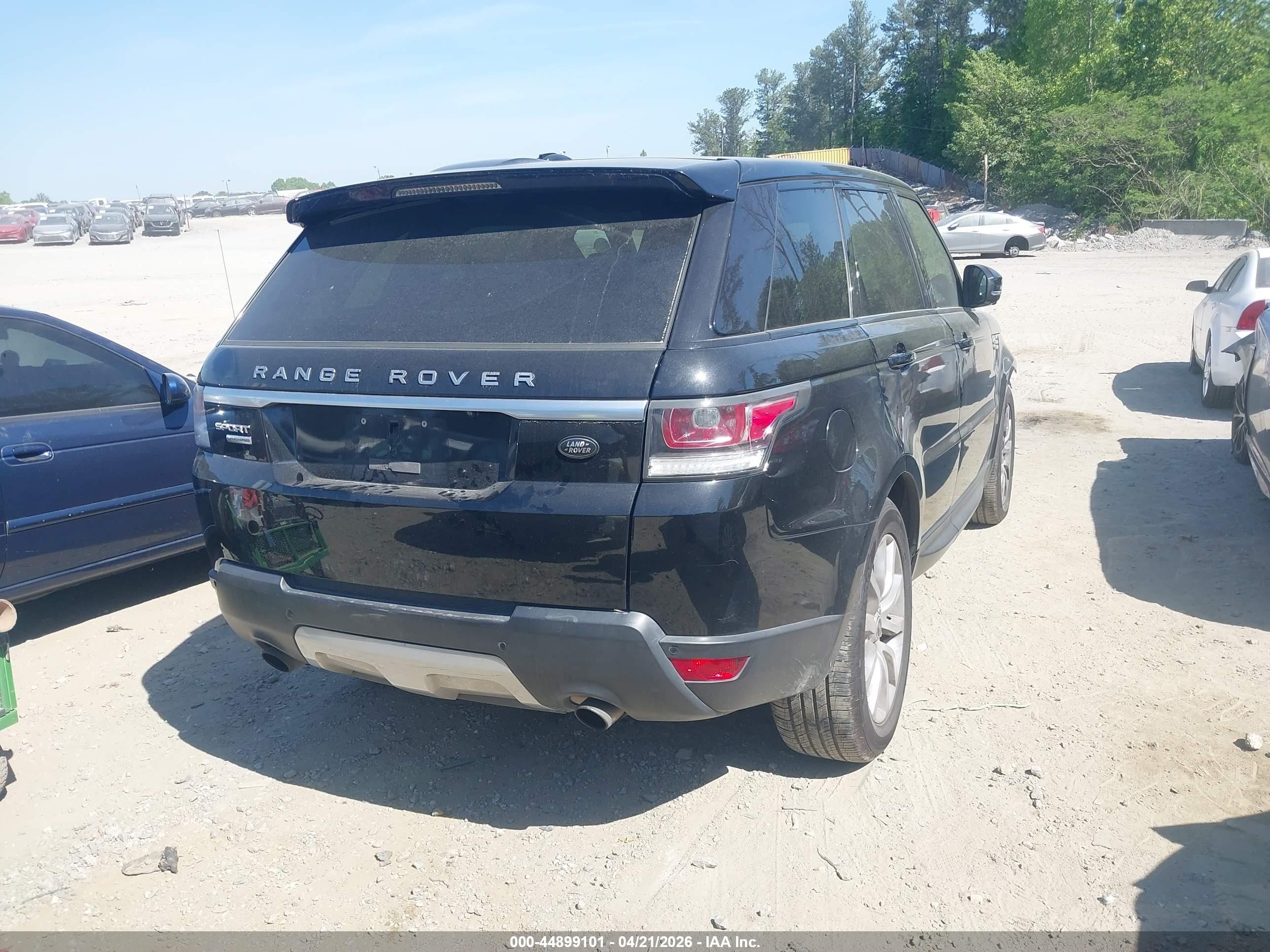 2014 Land Rover Range Rover Sport 5.0l V8 Supercharged Черный vin: SALWR2EF3EA304961