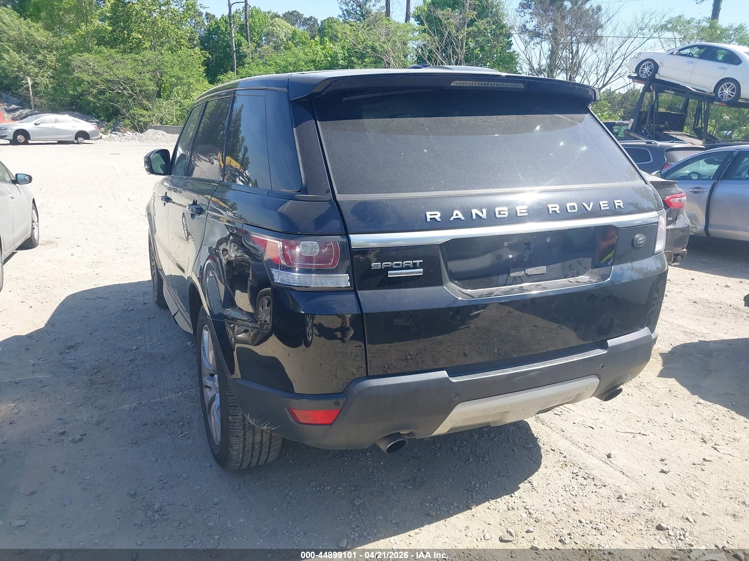 2014 Land Rover Range Rover Sport 5.0l V8 Supercharged Черный vin: SALWR2EF3EA304961