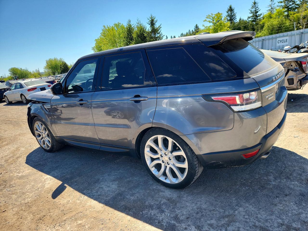 2014 Land Rover Range Rover Sport Sc Gray vin: SALWR2EF5EA317517
