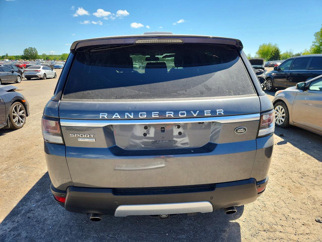 2014 Land Rover Range Rover Sport Sc Gray vin: SALWR2EF5EA317517