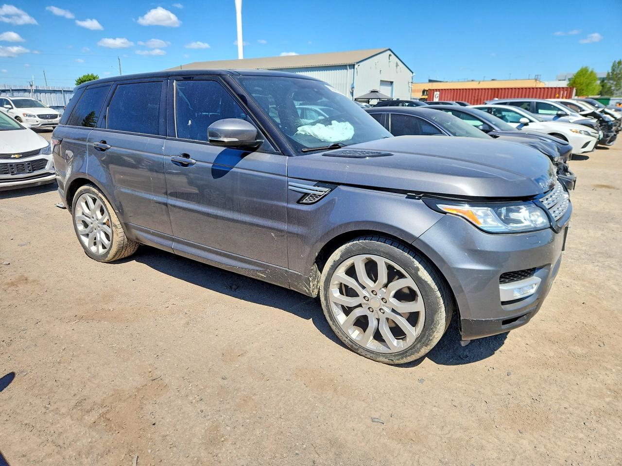 2014 Land Rover Range Rover Sport Sc Gray vin: SALWR2EF5EA317517