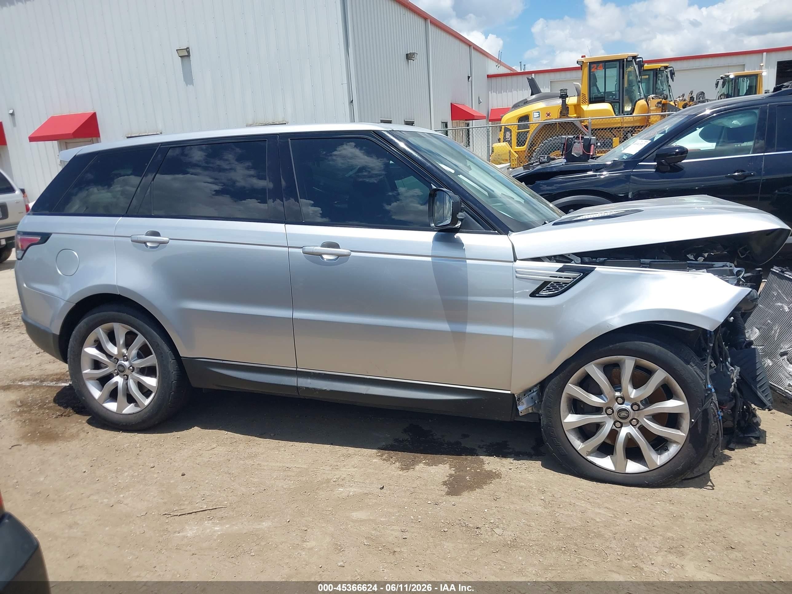 2014 Land Rover Range Rover Sport 5.0l V8 Supercharged Silver vin: SALWR2EF7EA304073