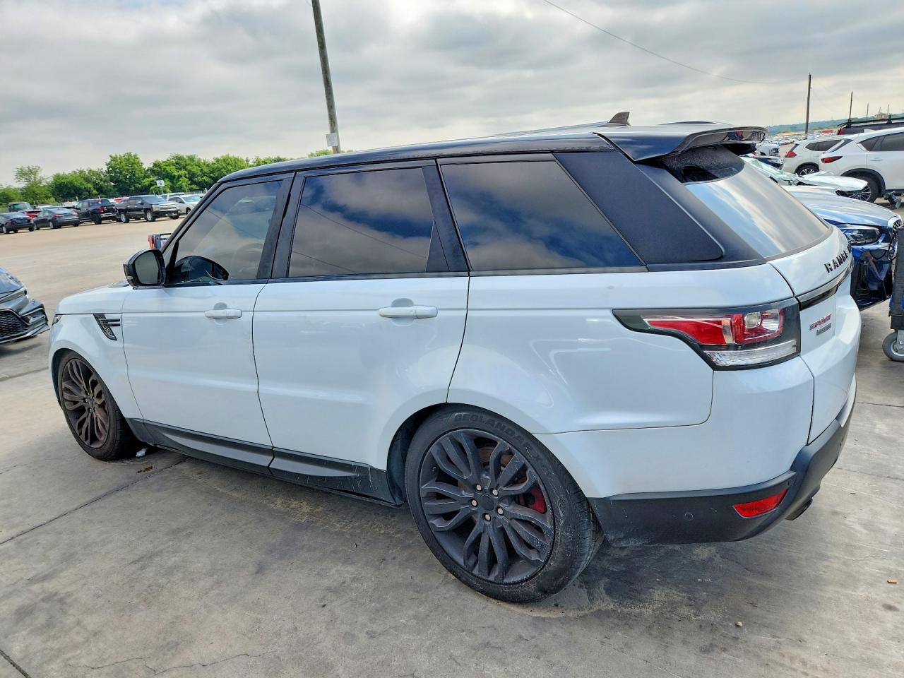 2016 Land Rover Range Rover Sport Sc White vin: SALWR2EF8GA595105