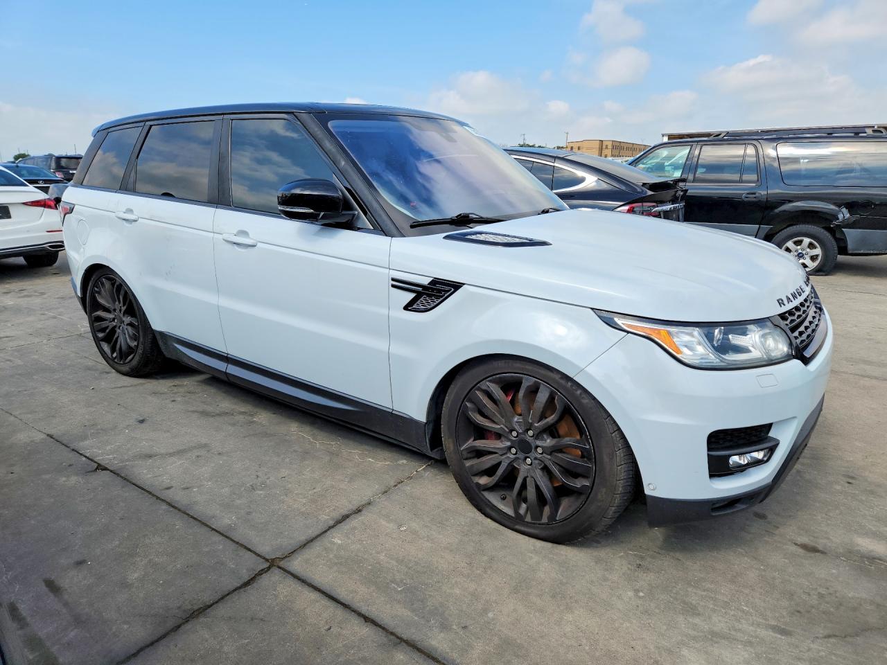 2016 Land Rover Range Rover Sport Sc White vin: SALWR2EF8GA595105
