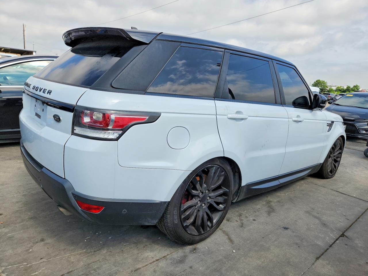2016 Land Rover Range Rover Sport Sc White vin: SALWR2EF8GA595105