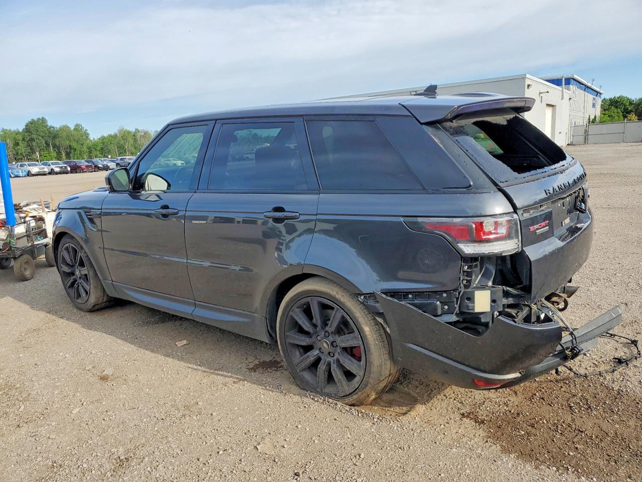 2016 Land Rover Range Rover Sport Sc Black vin: SALWR2EF9GA100443