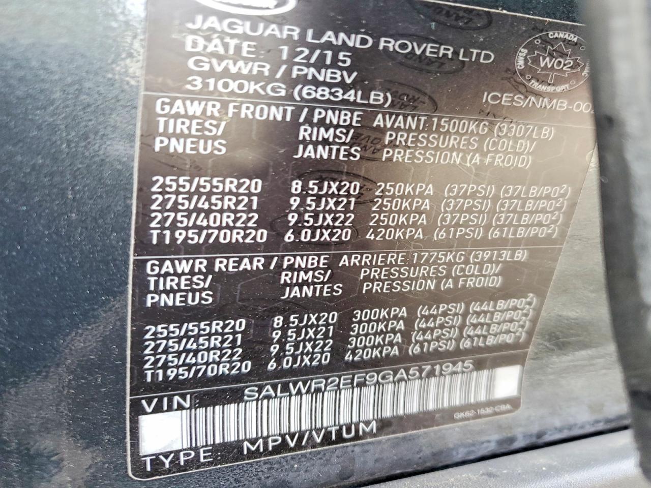 2016 Land Rover Range Rover Sport Sc Gray vin: SALWR2EF9GA571945