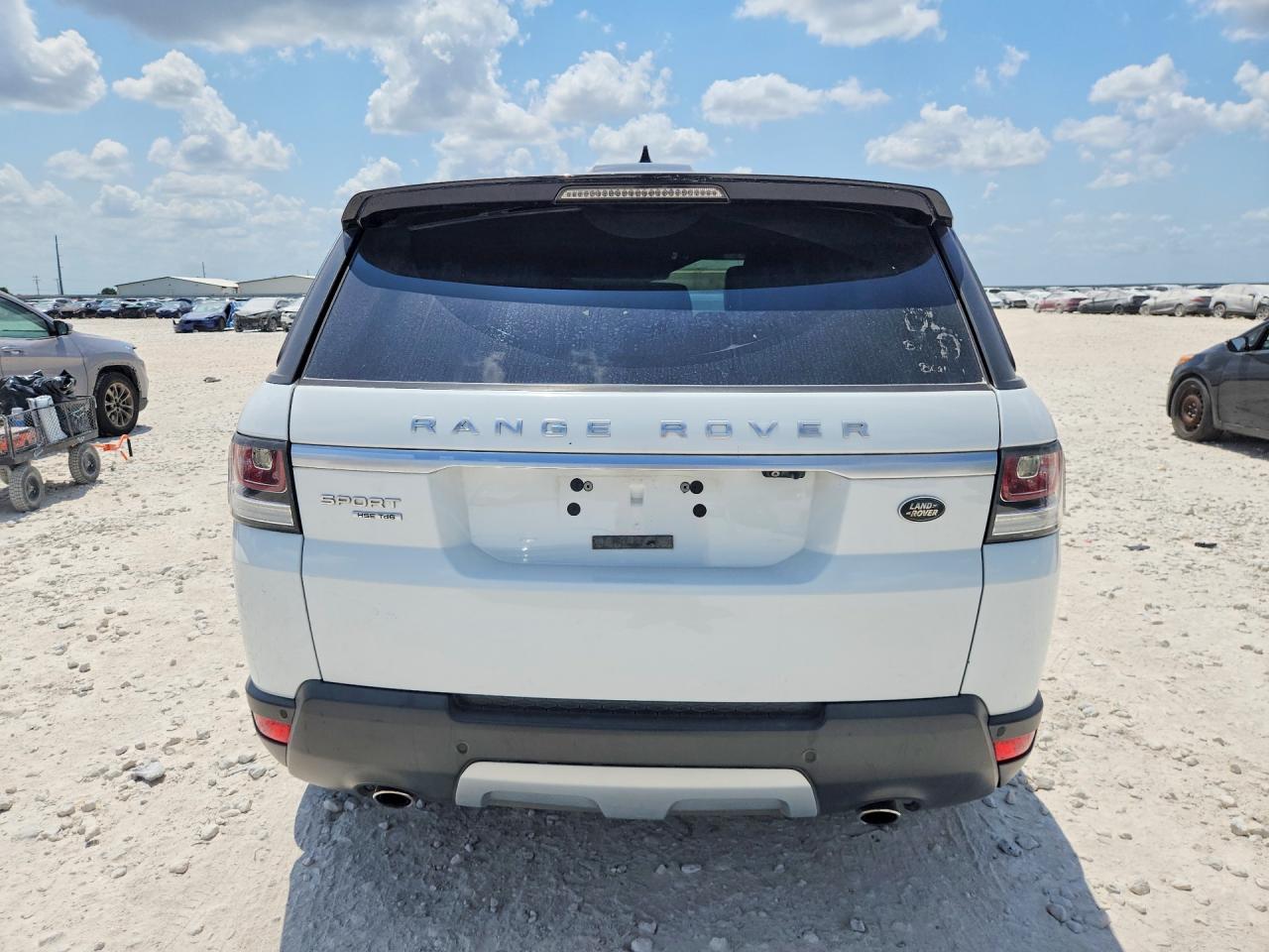 2017 Land Rover Range Rover Sport Hse White vin: SALWR2FK5HA152648