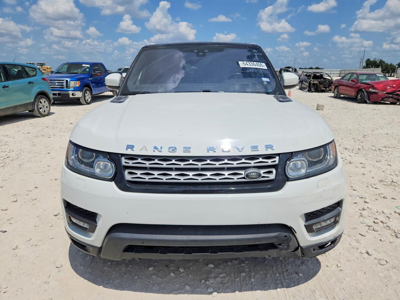 2017 Land Rover Range Rover Sport Hse White vin: SALWR2FK5HA152648