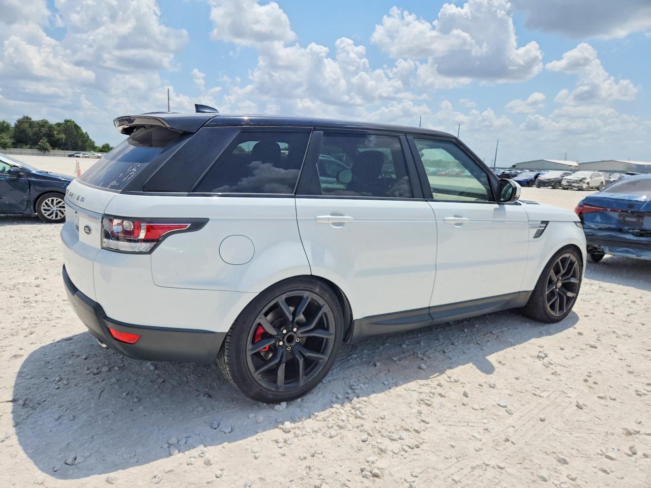 2017 Land Rover Range Rover Sport Hse White vin: SALWR2FK5HA152648