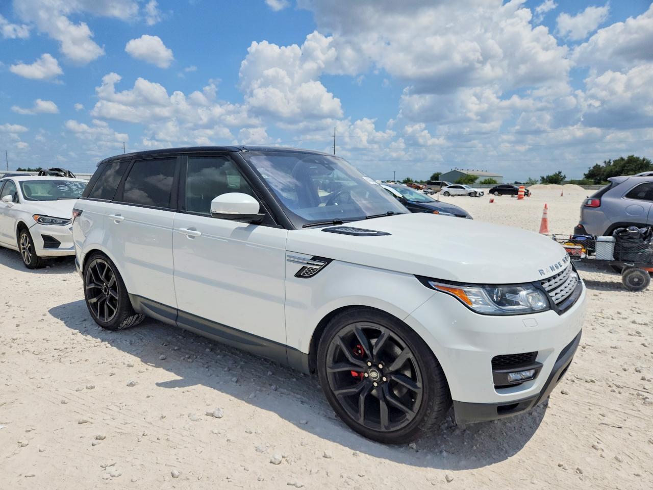 2017 Land Rover Range Rover Sport Hse White vin: SALWR2FK5HA152648