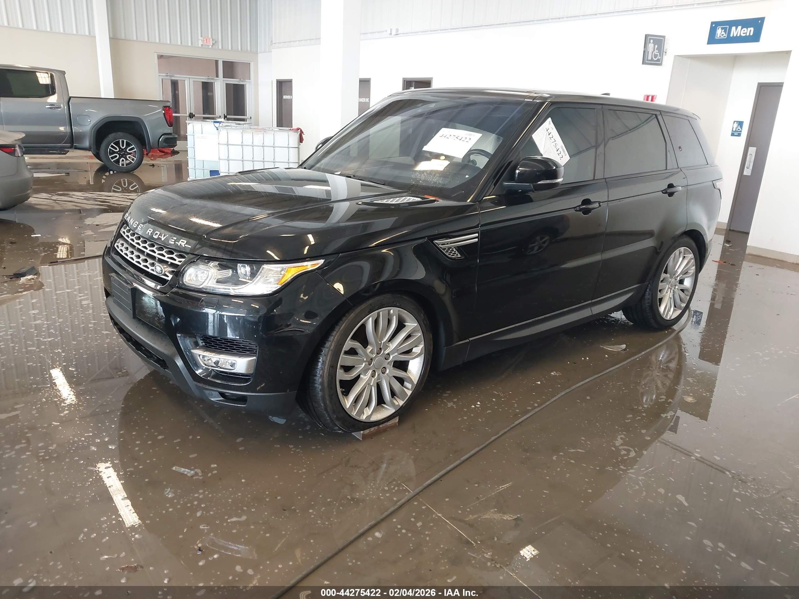 2017 Land Rover Range Rover Sport 3.0l V6 Supercharged Hse Black vin: SALWR2FV1HA174396