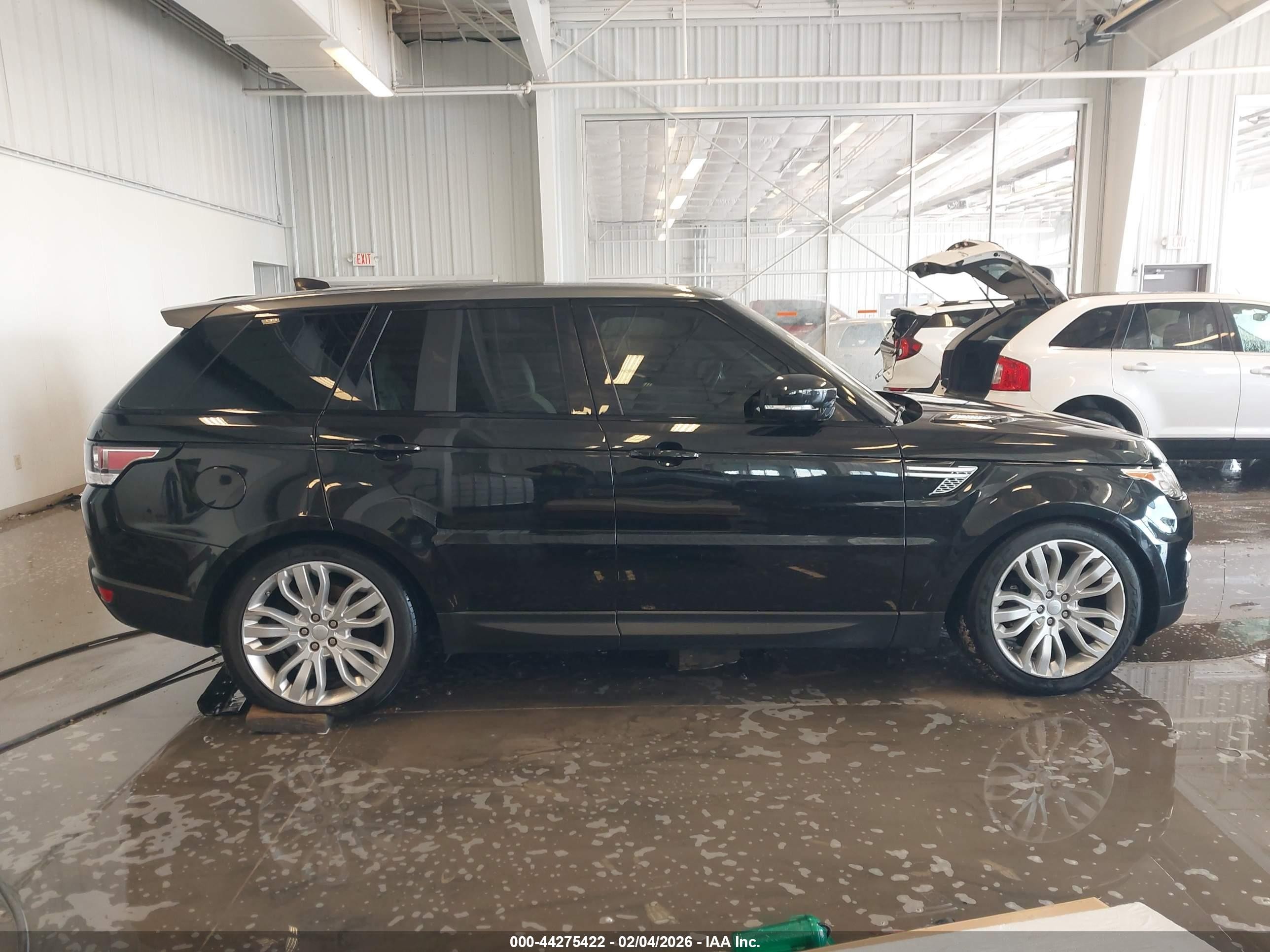 2017 Land Rover Range Rover Sport 3.0l V6 Supercharged Hse Black vin: SALWR2FV1HA174396