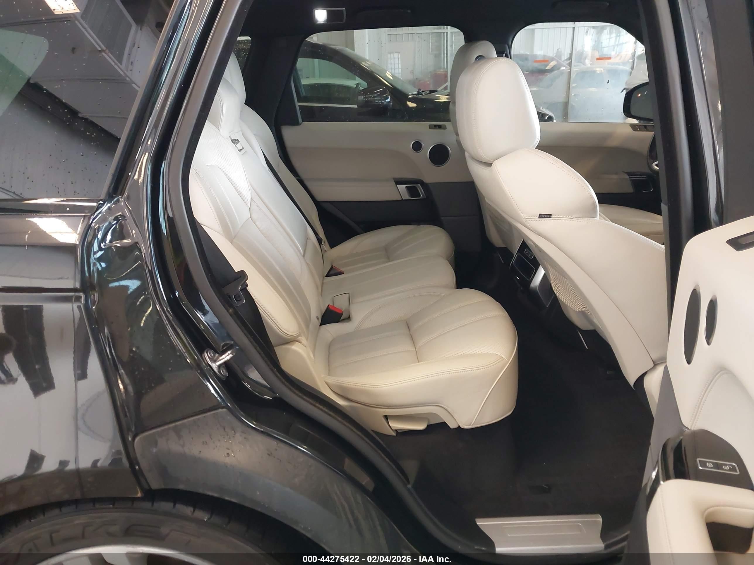 2017 Land Rover Range Rover Sport 3.0l V6 Supercharged Hse Black vin: SALWR2FV1HA174396