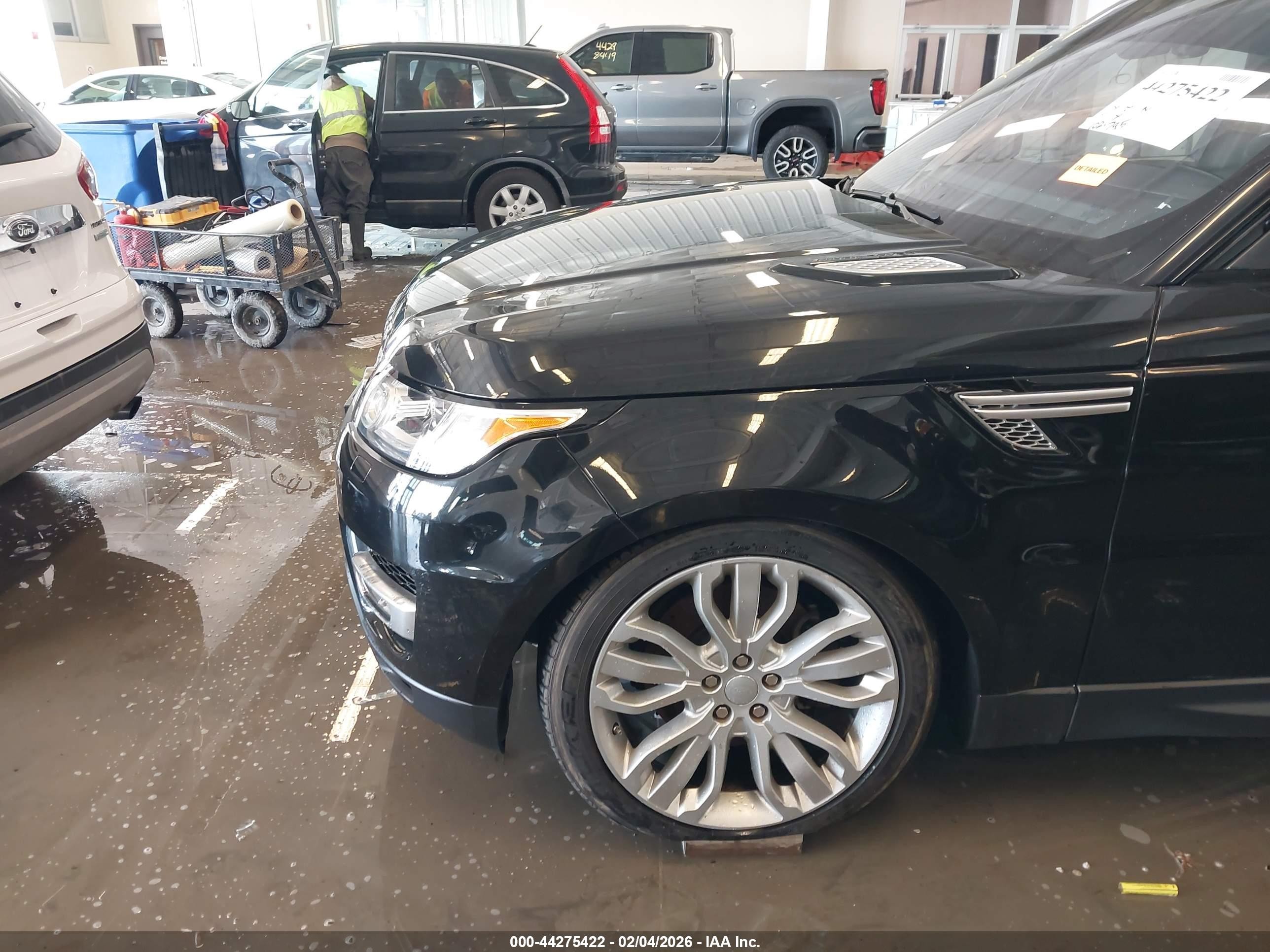 2017 Land Rover Range Rover Sport 3.0l V6 Supercharged Hse Black vin: SALWR2FV1HA174396