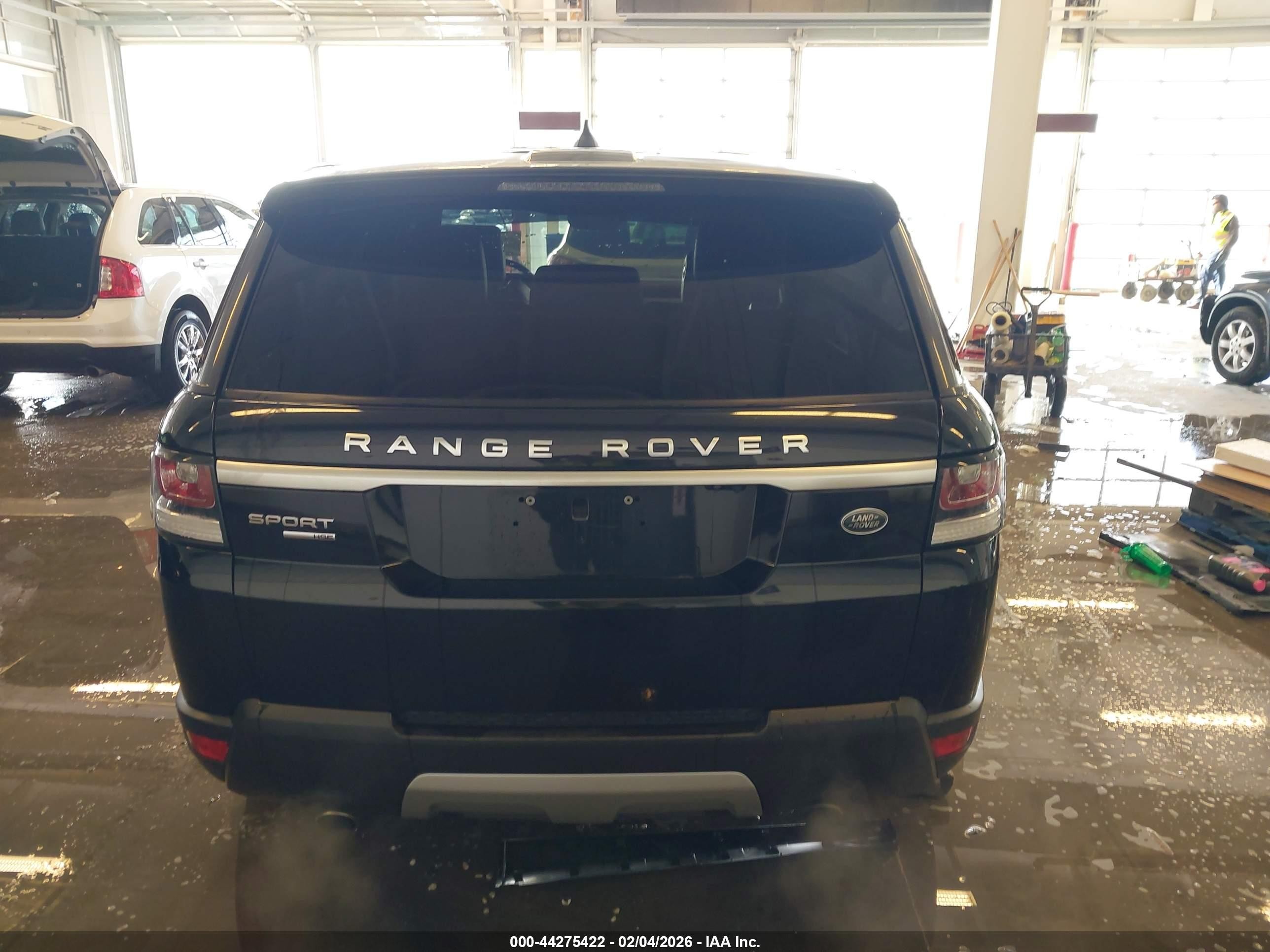 2017 Land Rover Range Rover Sport 3.0l V6 Supercharged Hse Black vin: SALWR2FV1HA174396