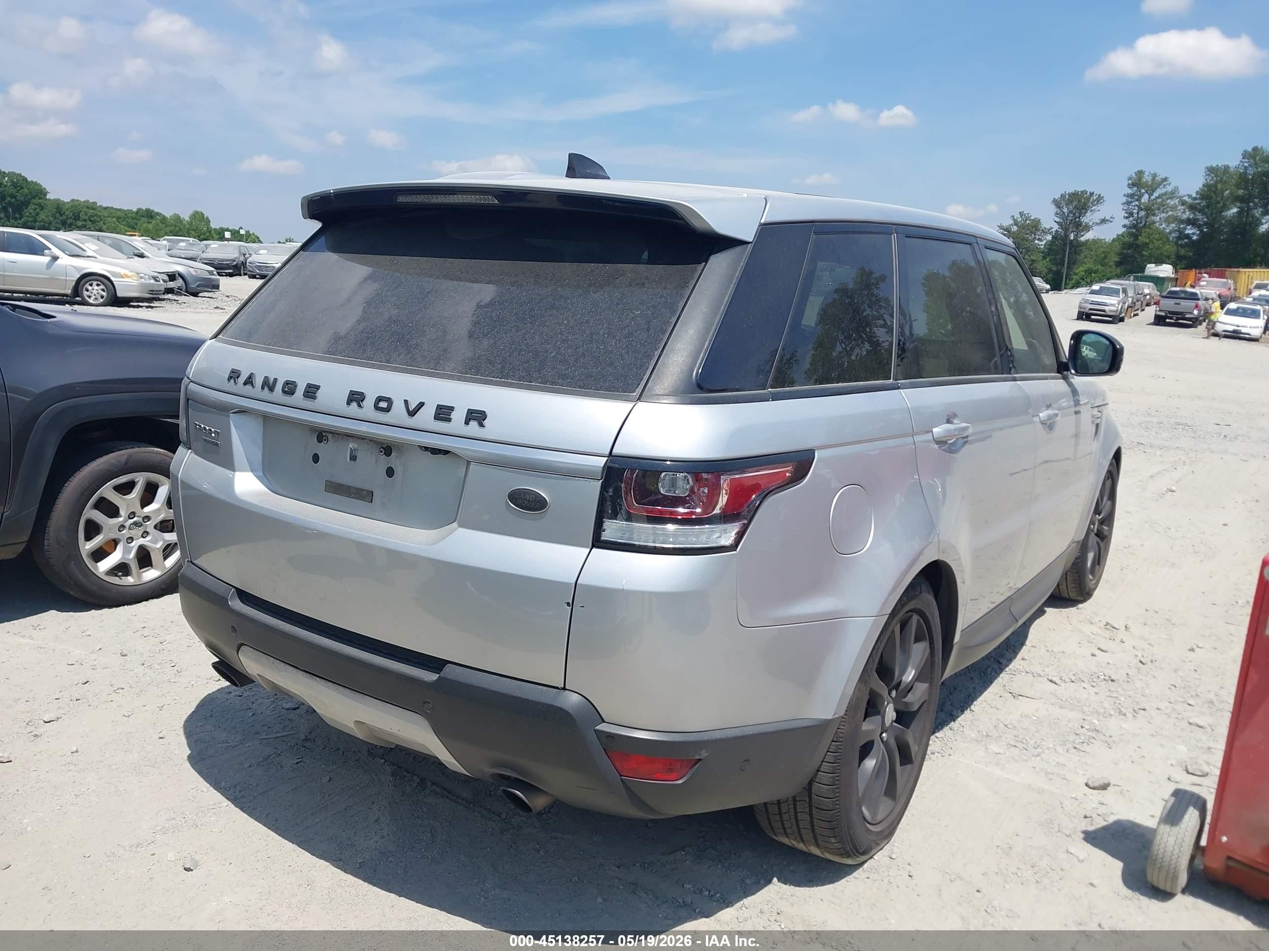 2017 Land Rover Range Rover Sport 3.0l V6 Supercharged Hse White vin: SALWR2FV1HA692539