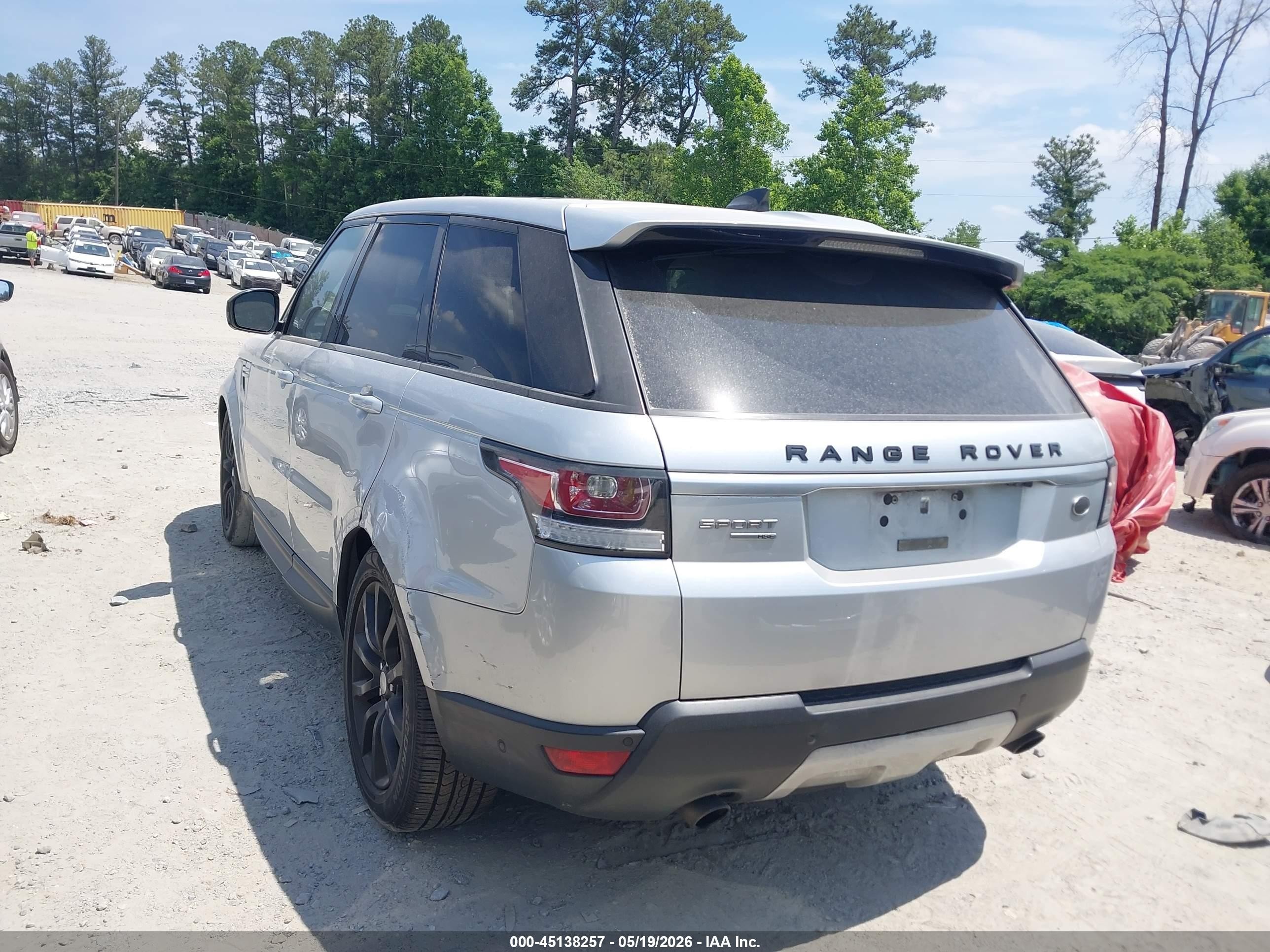 2017 Land Rover Range Rover Sport 3.0l V6 Supercharged Hse White vin: SALWR2FV1HA692539