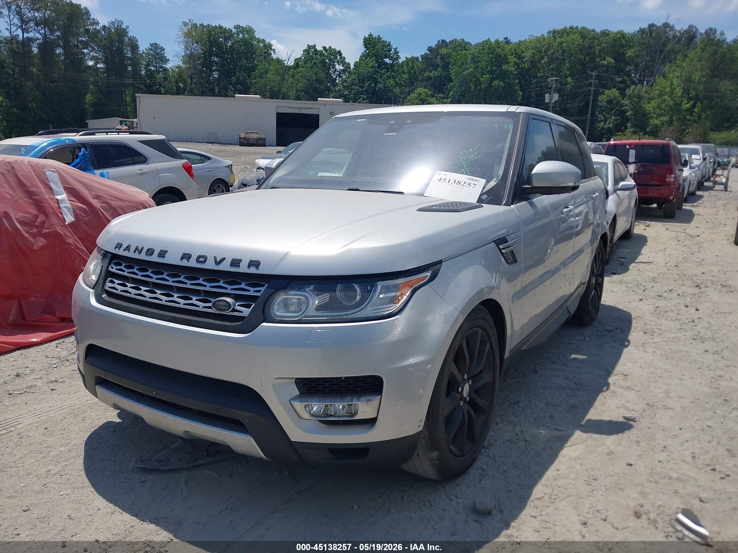 2017 Land Rover Range Rover Sport 3.0l V6 Supercharged Hse White vin: SALWR2FV1HA692539