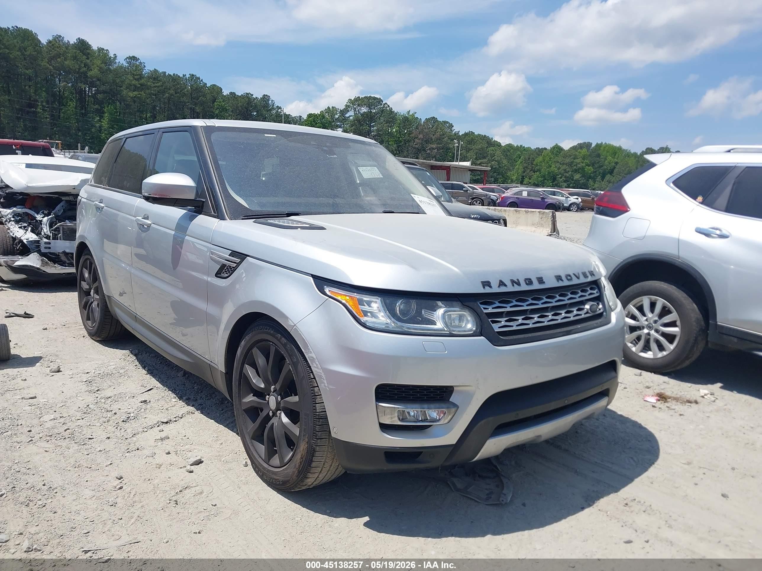 2017 Land Rover Range Rover Sport 3.0l V6 Supercharged Hse White vin: SALWR2FV1HA692539