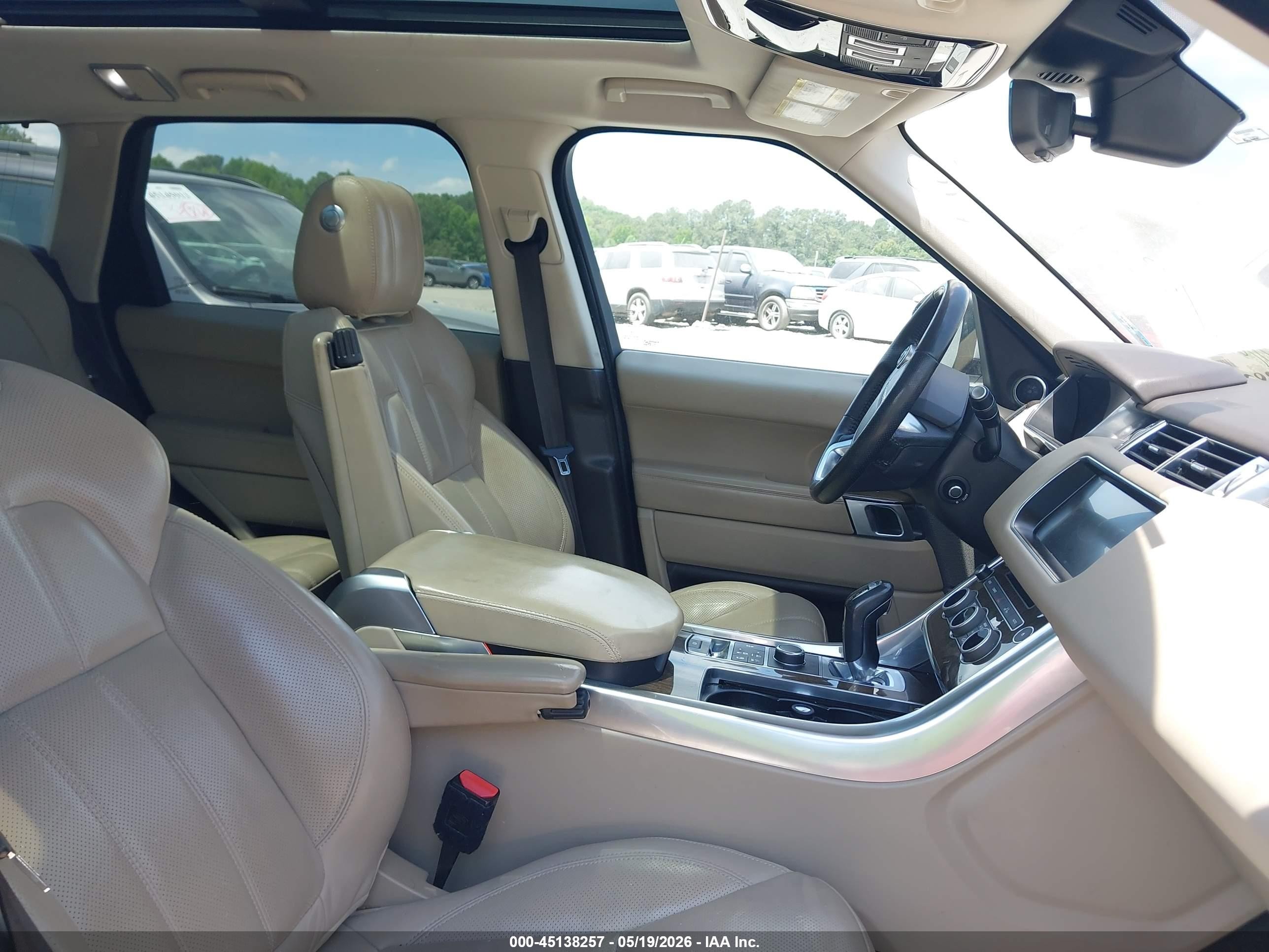 2017 Land Rover Range Rover Sport 3.0l V6 Supercharged Hse White vin: SALWR2FV1HA692539