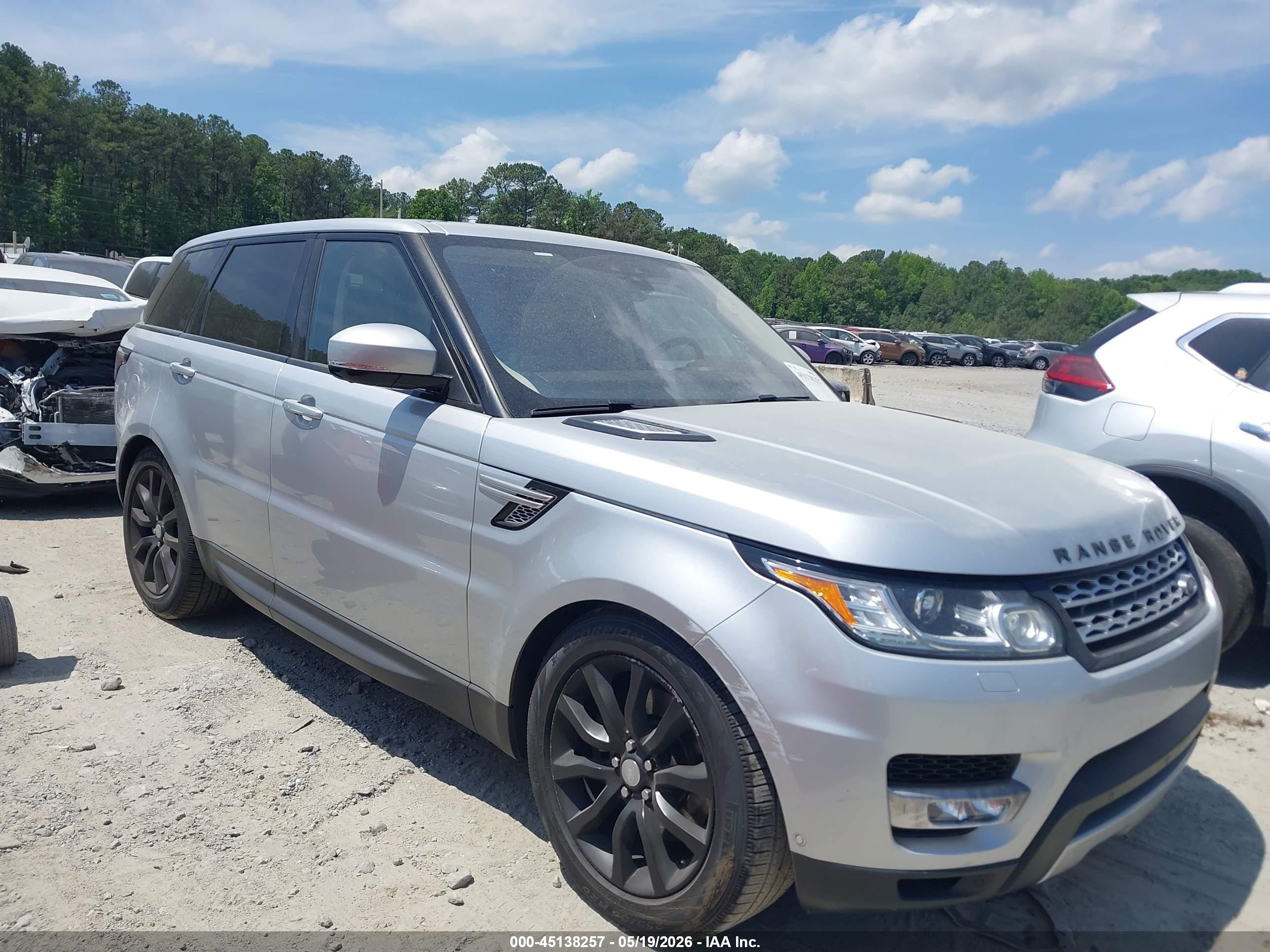 2017 Land Rover Range Rover Sport 3.0l V6 Supercharged Hse White vin: SALWR2FV1HA692539