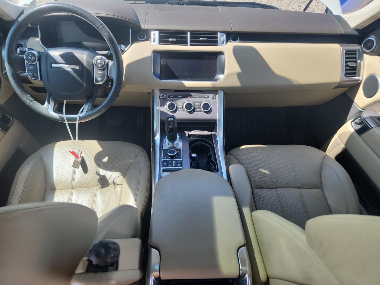 2017 Land Rover Range Rover Sport Hse Белый vin: SALWR2FVXHA690630