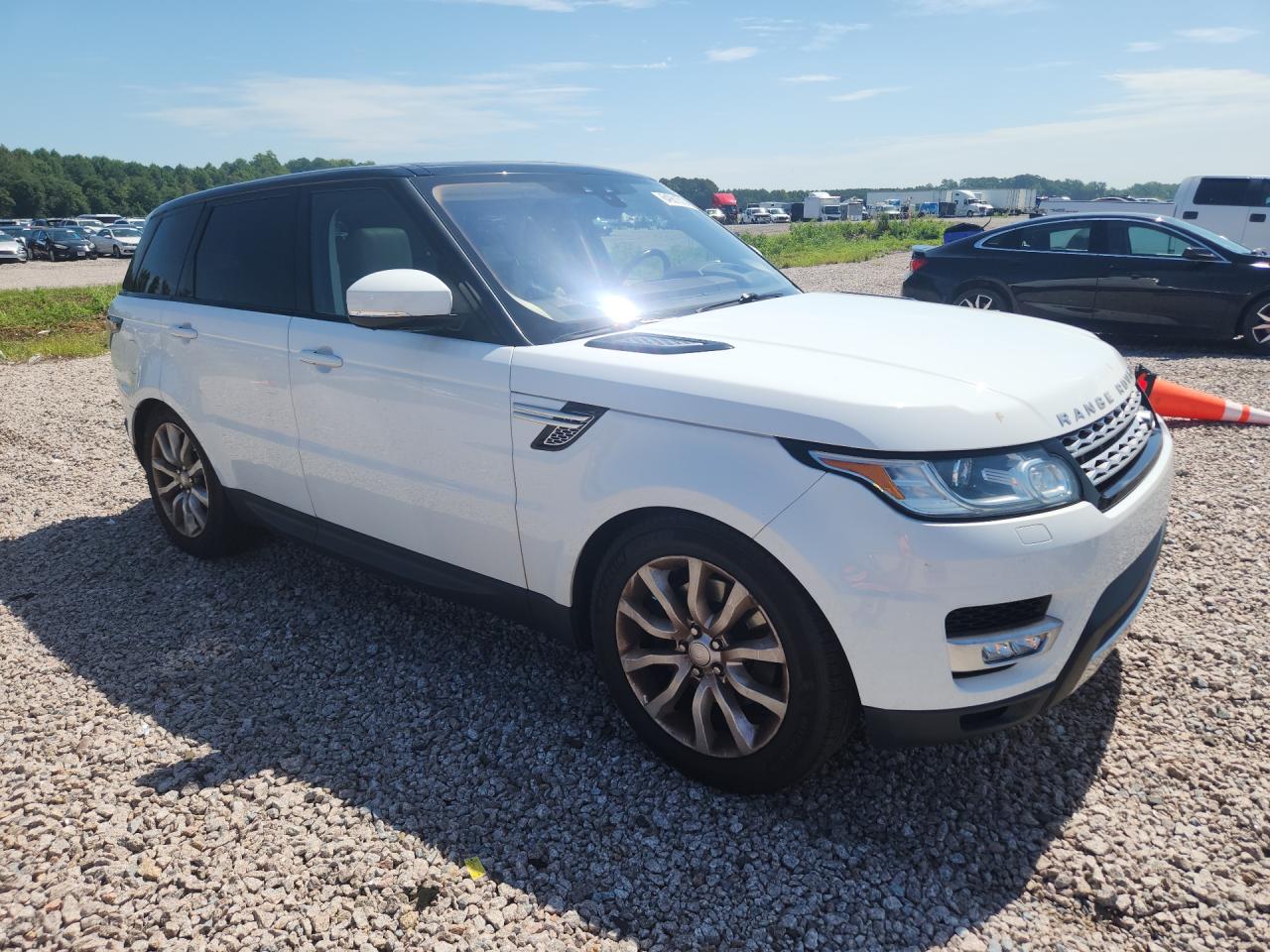 2017 Land Rover Range Rover Sport Hse Белый vin: SALWR2FVXHA690630