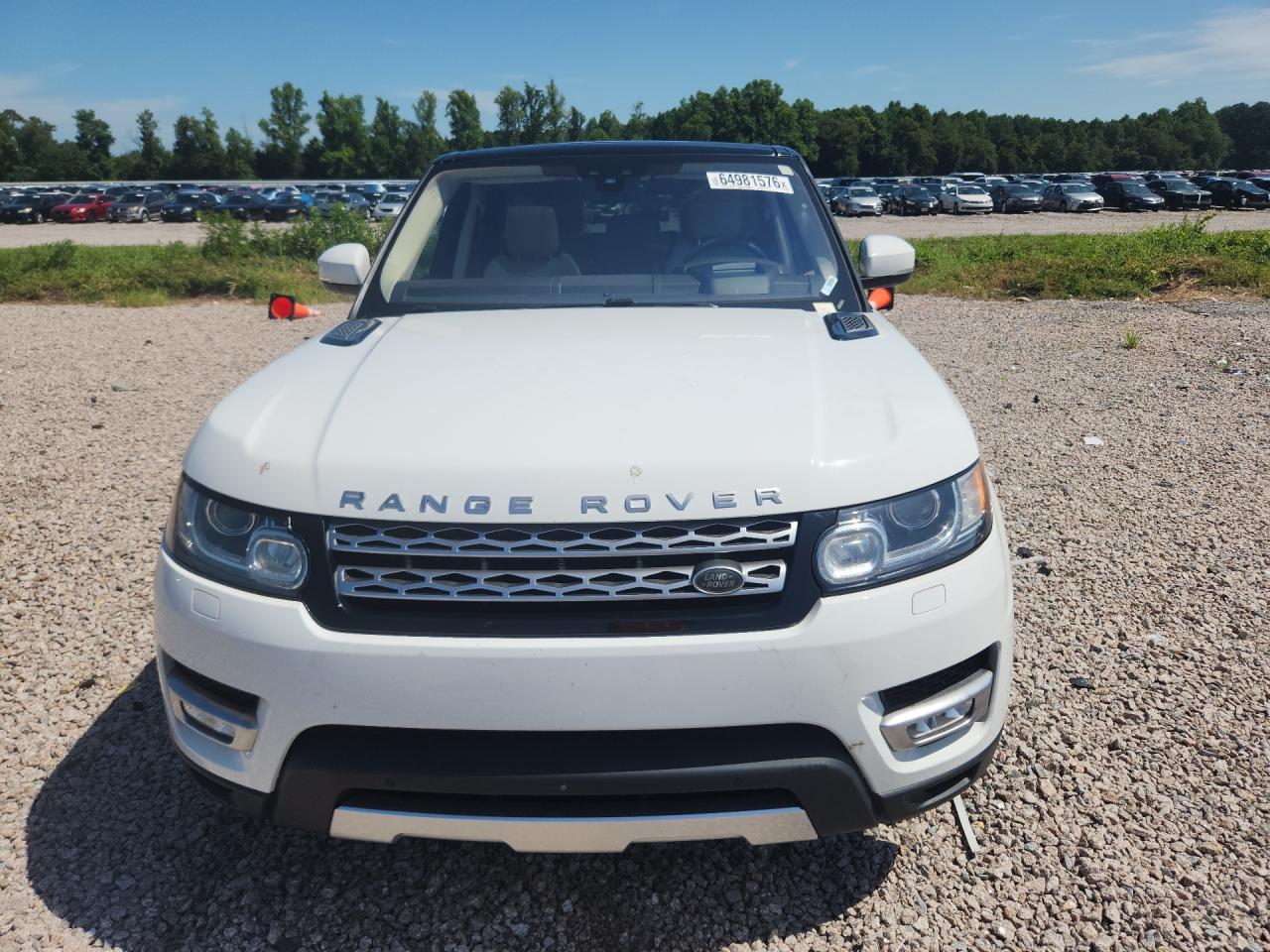 2017 Land Rover Range Rover Sport Hse Белый vin: SALWR2FVXHA690630