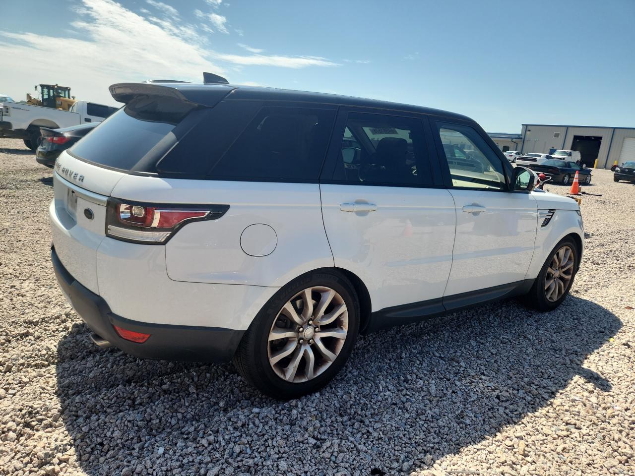2017 Land Rover Range Rover Sport Hse Белый vin: SALWR2FVXHA690630