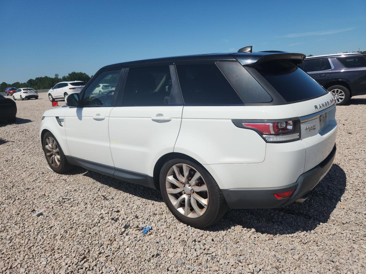 2017 Land Rover Range Rover Sport Hse Белый vin: SALWR2FVXHA690630