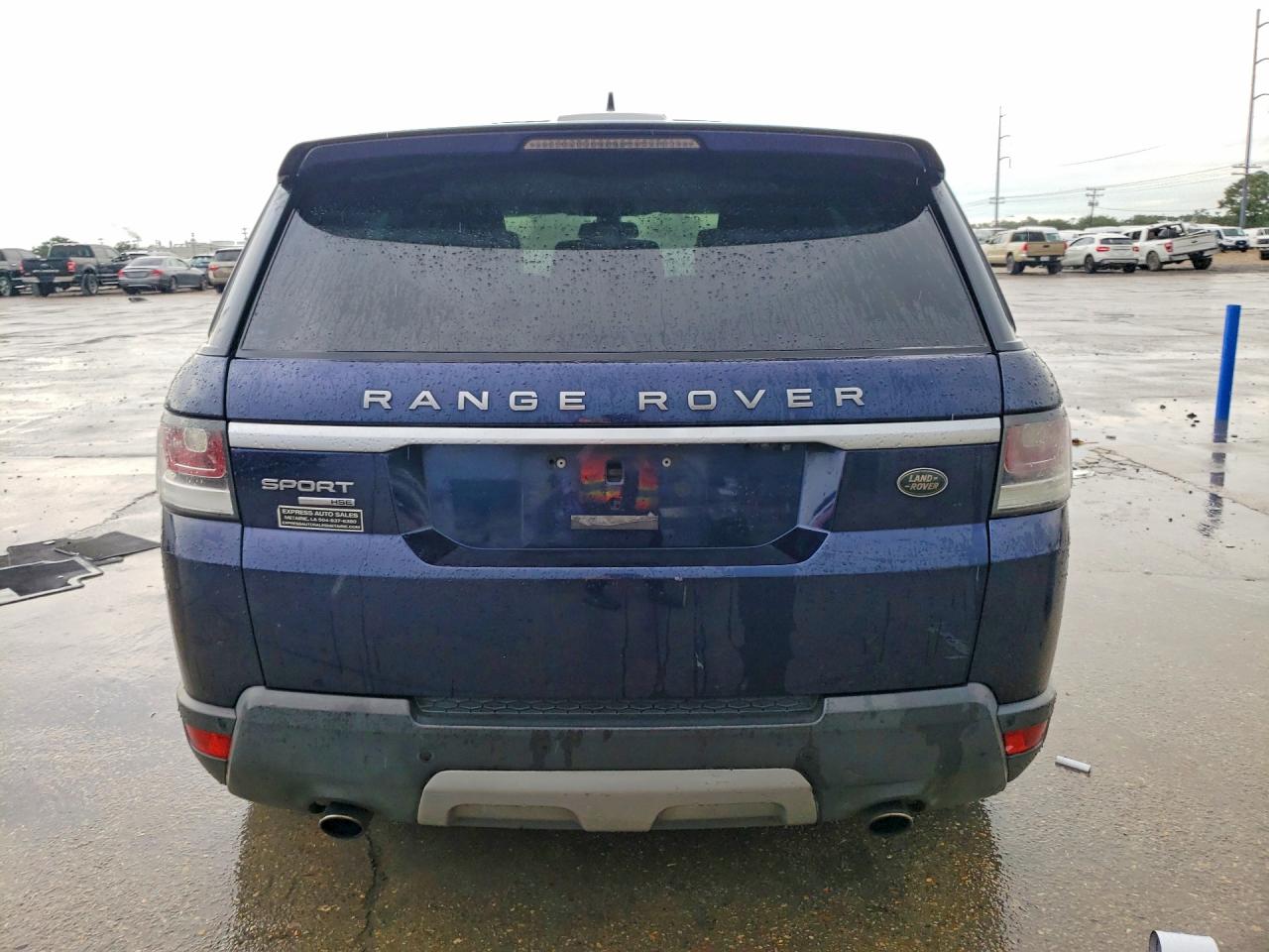 2016 Land Rover Range Rover Sport Hse Blue vin: SALWR2PF0GA652328