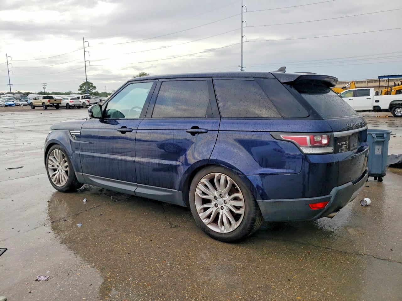 2016 Land Rover Range Rover Sport Hse Blue vin: SALWR2PF0GA652328