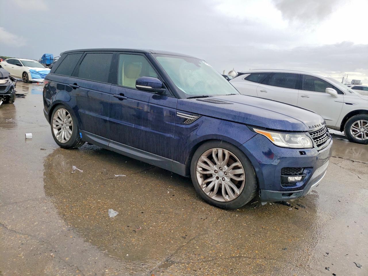 2016 Land Rover Range Rover Sport Hse Blue vin: SALWR2PF0GA652328