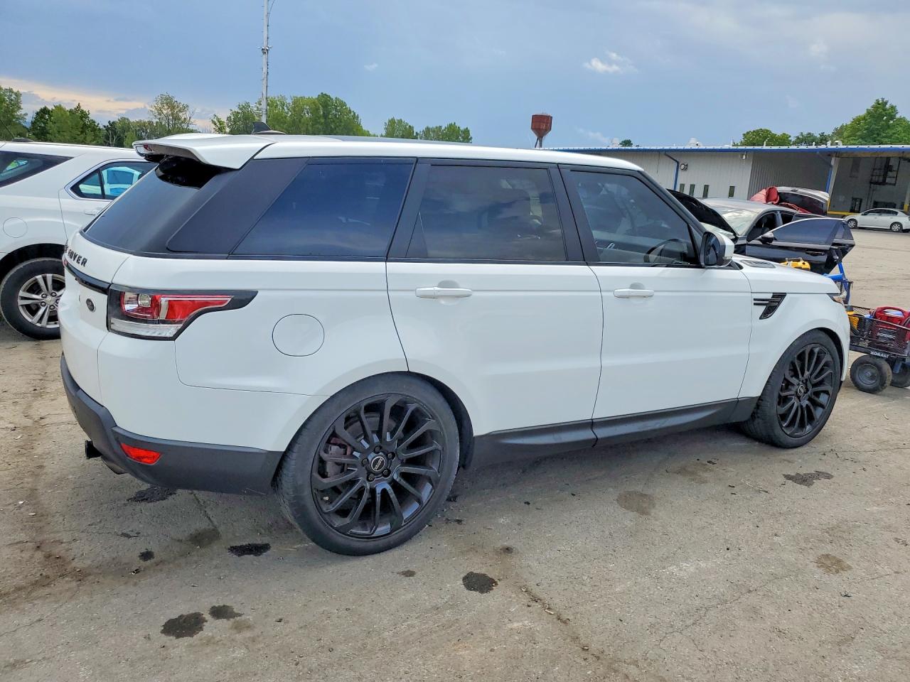 2016 Land Rover Range Rover Sport Hse White vin: SALWR2PF1GA113877