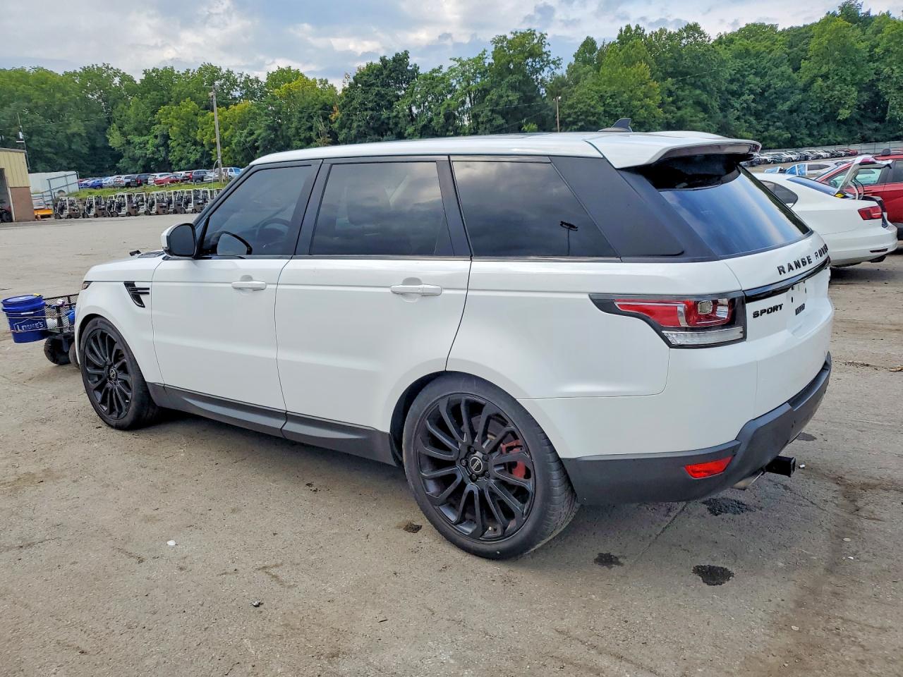 2016 Land Rover Range Rover Sport Hse White vin: SALWR2PF1GA113877