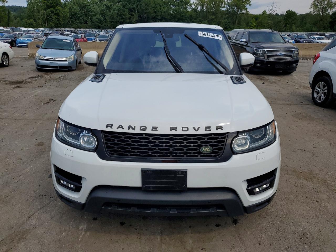 2016 Land Rover Range Rover Sport Hse White vin: SALWR2PF1GA113877