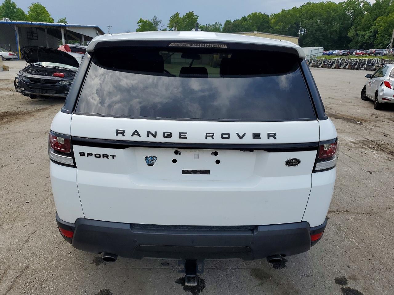 2016 Land Rover Range Rover Sport Hse White vin: SALWR2PF1GA113877