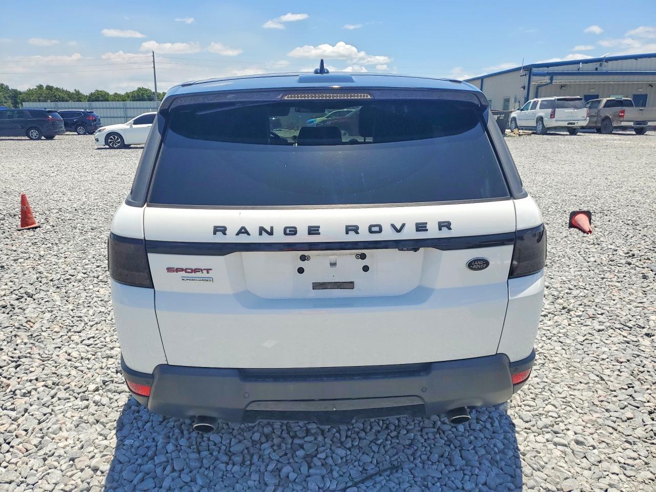 2016 Land Rover Range Rover Sport Hse White vin: SALWR2PF2GA657031