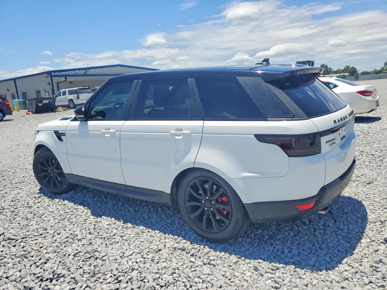 2016 Land Rover Range Rover Sport Hse White vin: SALWR2PF2GA657031