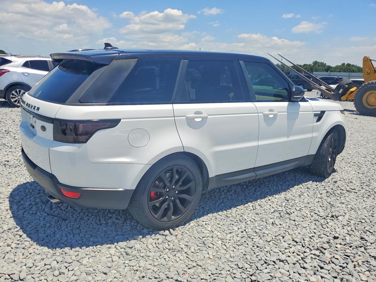 2016 Land Rover Range Rover Sport Hse White vin: SALWR2PF2GA657031