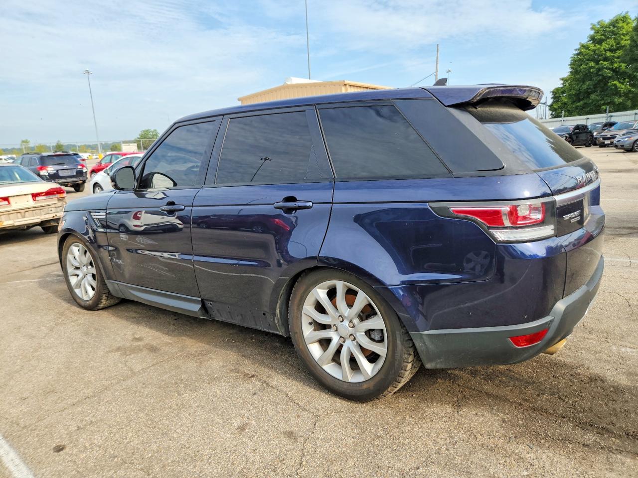 2016 Land Rover Range Rover Sport Hse Blue vin: SALWR2PF5GA657542