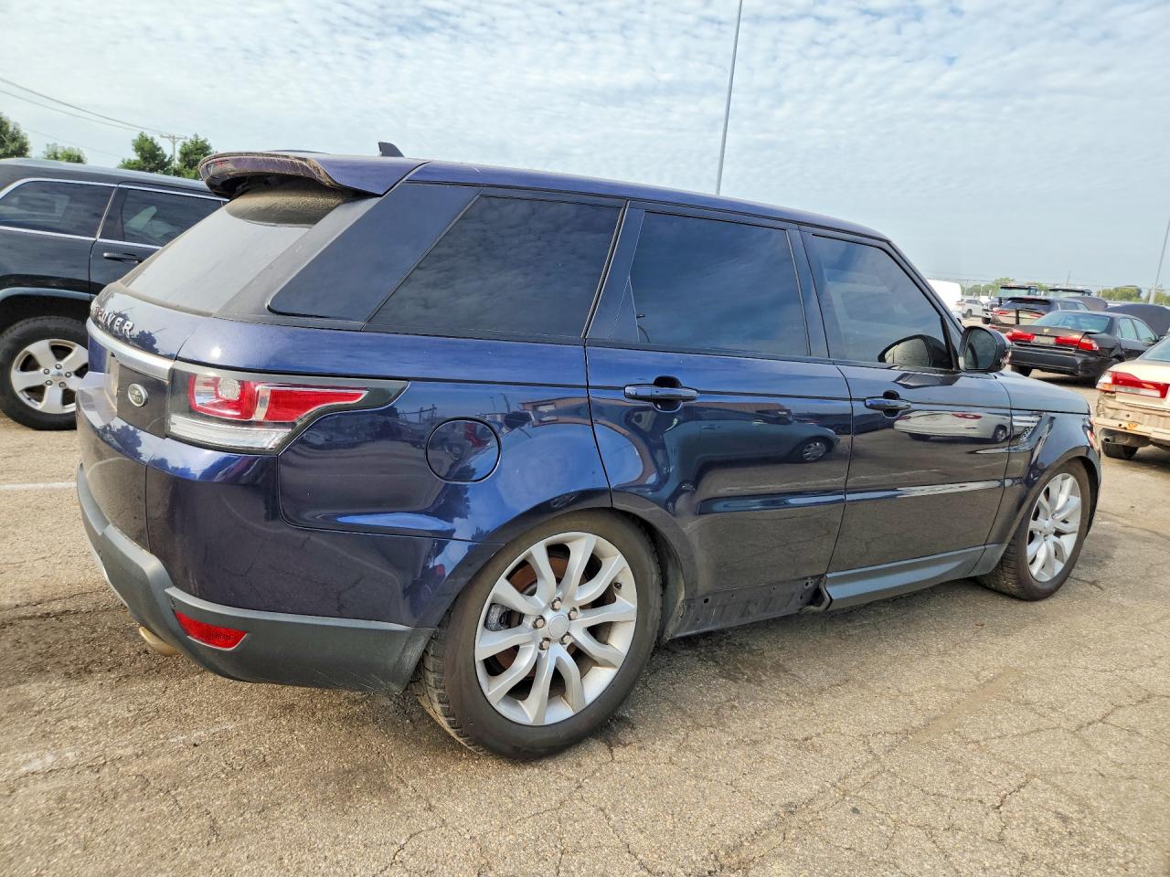 2016 Land Rover Range Rover Sport Hse Blue vin: SALWR2PF5GA657542